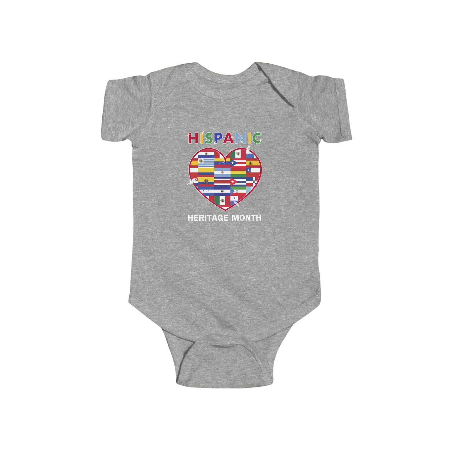 Hispanic Heritage Month Infant  Bodysuit