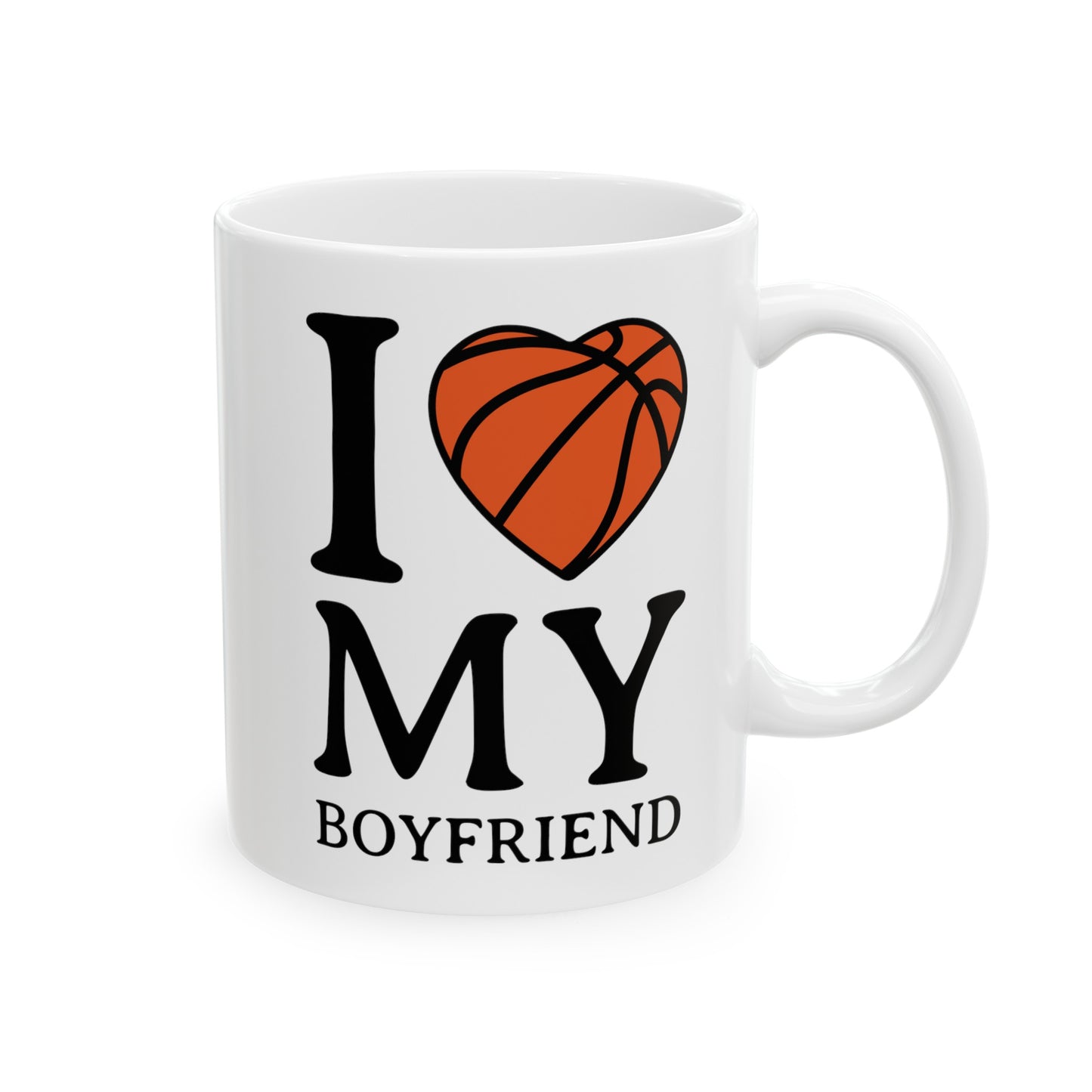 I Love My Boyfriend Ceramic Mug 11oz