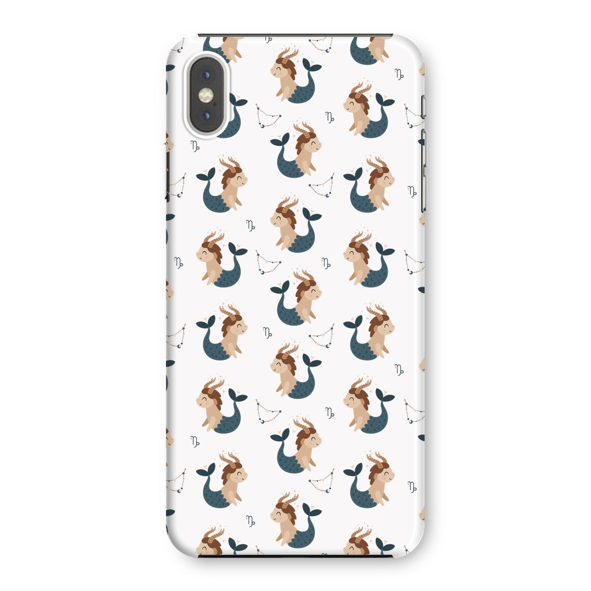 Capricorn Pattern Snap Phone Case