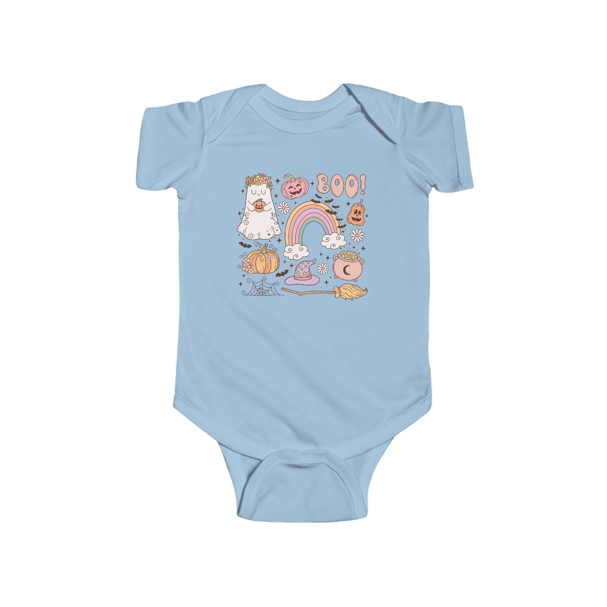 Boo Halloween Infant Fine Jersey Bodysuit