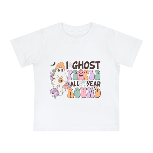 I Ghost People All Year Round Baby Short Sleeve T-Shirt