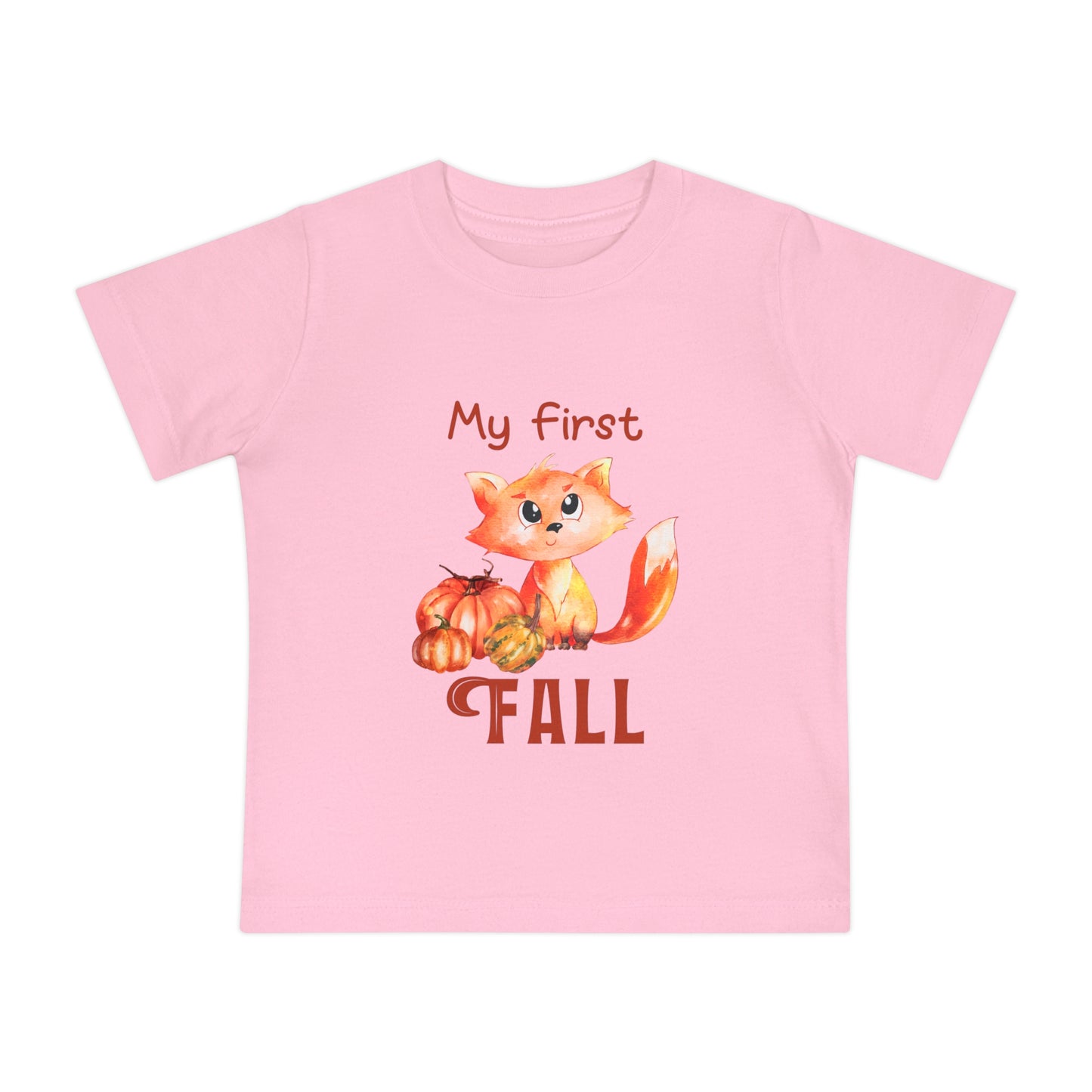 My First Fall Baby Short Sleeve T-Shirt