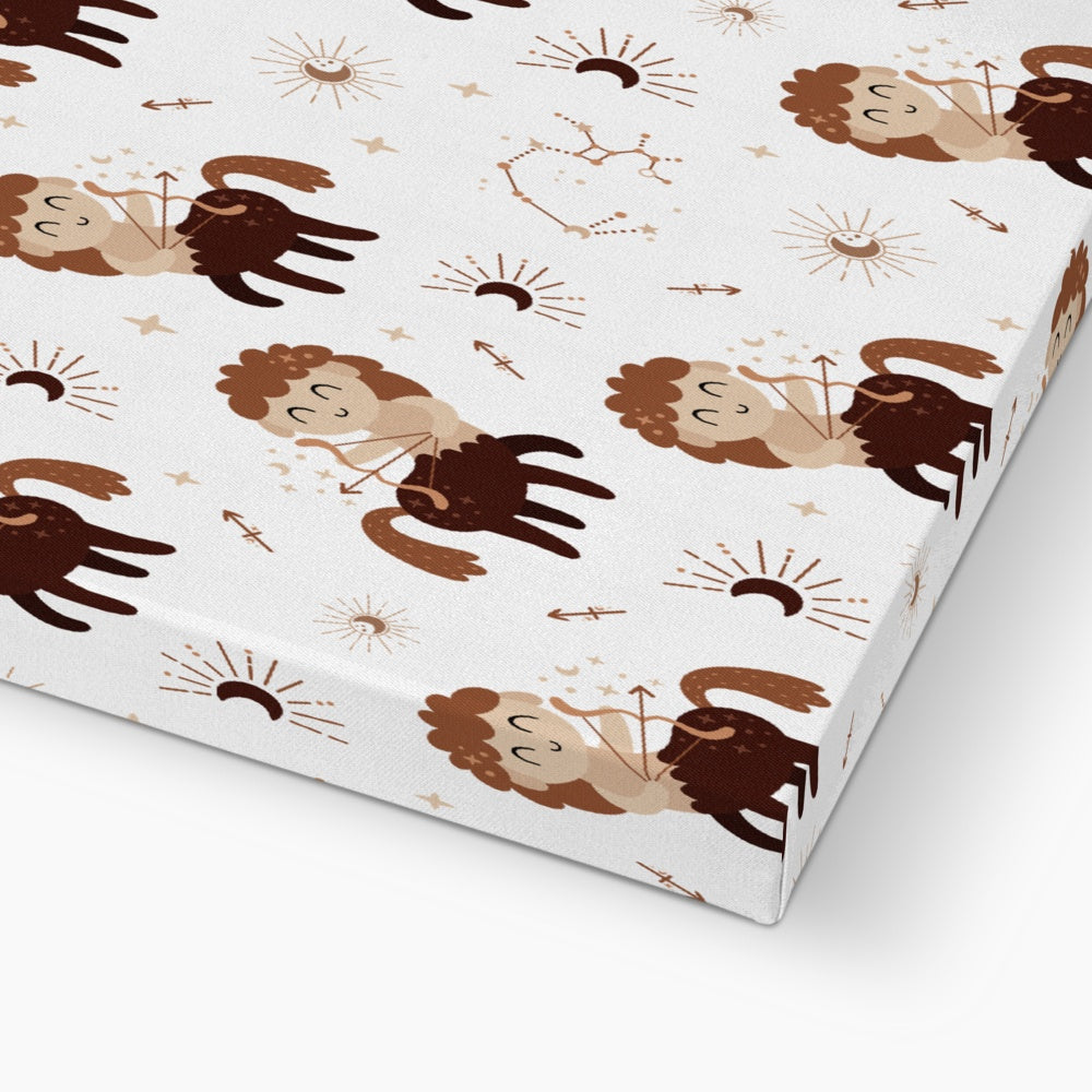 Sagittarius Pattern Eco Canvas