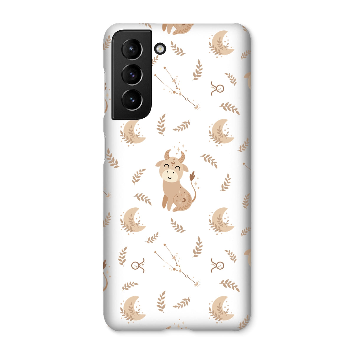 Taurus Pattern Snap Phone Case