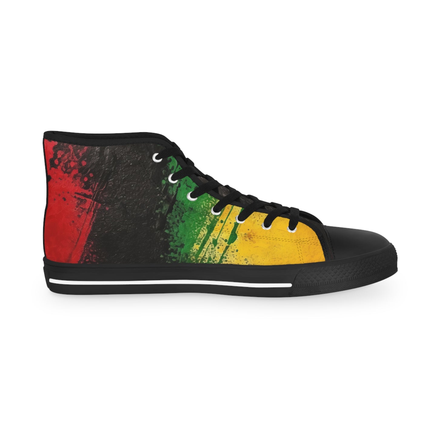 Juneteenth, Independance Day, 1865, Men's High Top Sneakers