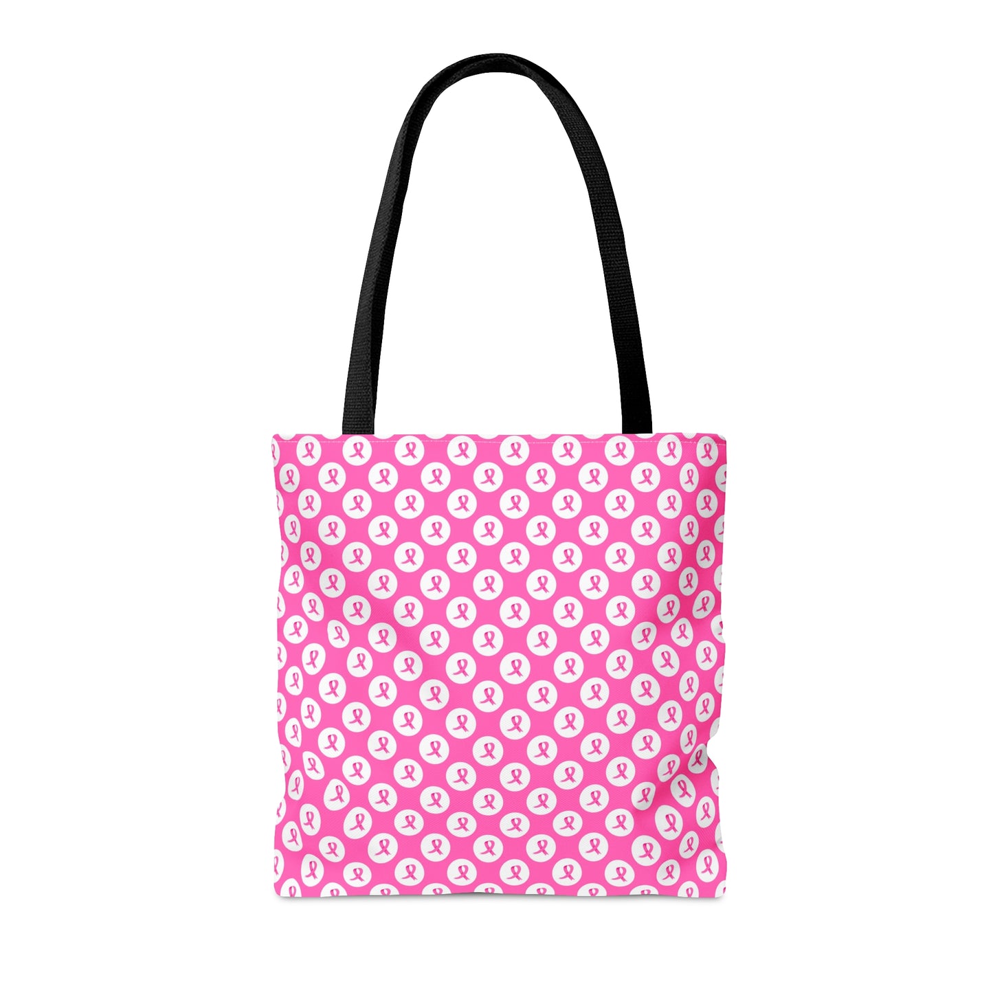 Pink Ribbon Breast Cancer Awareness Tote Bag