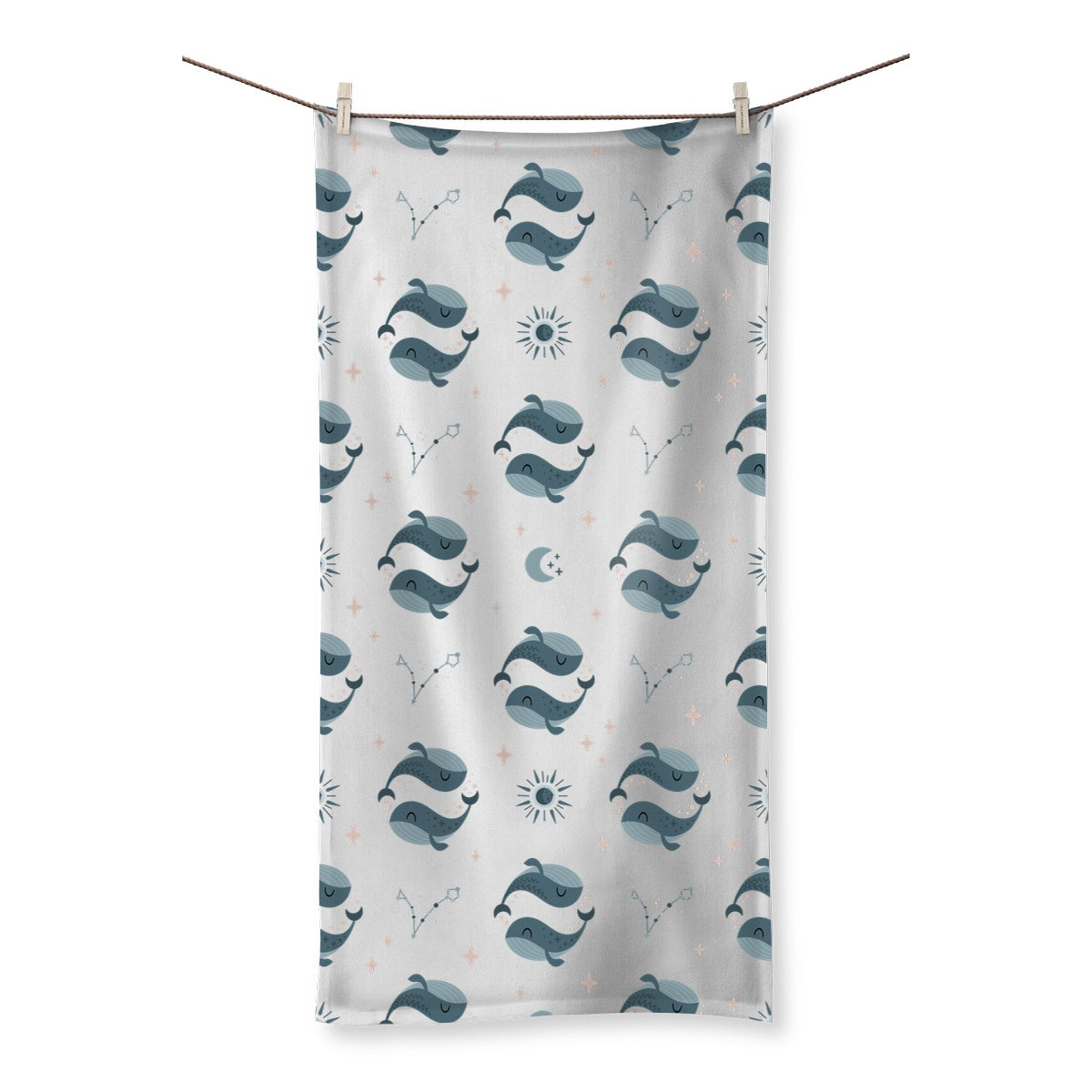 Pisces Pattern Towel