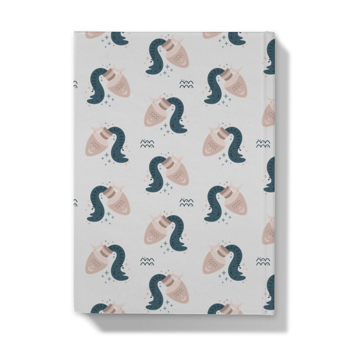 Aquarius Pattern Hardback Journal