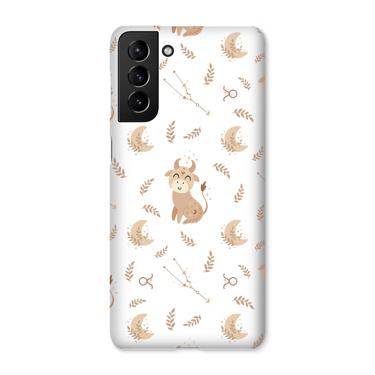 Taurus Pattern Snap Phone Case