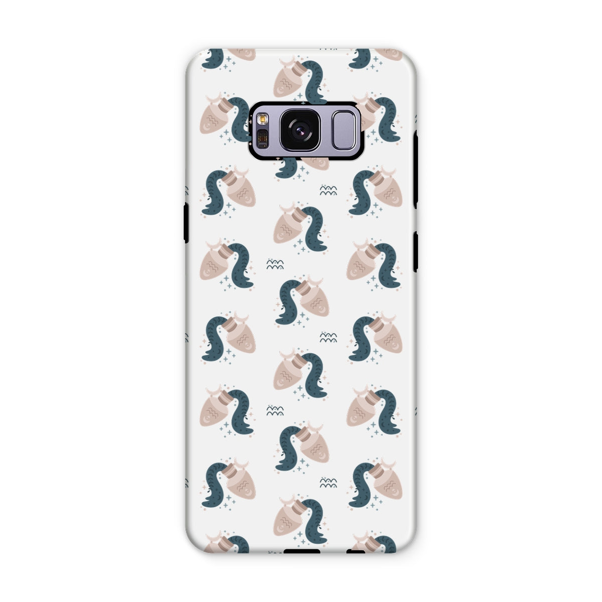 Aquarius Pattern Tough Phone Case