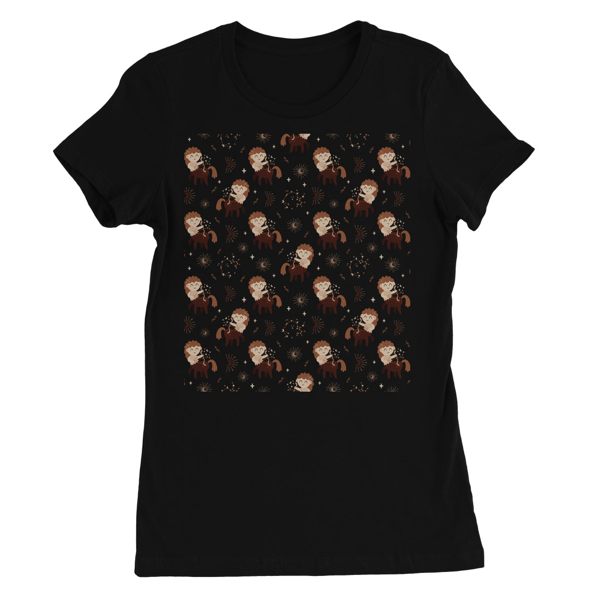 Sagittarius Pattern Women's Favourite T-Shirt