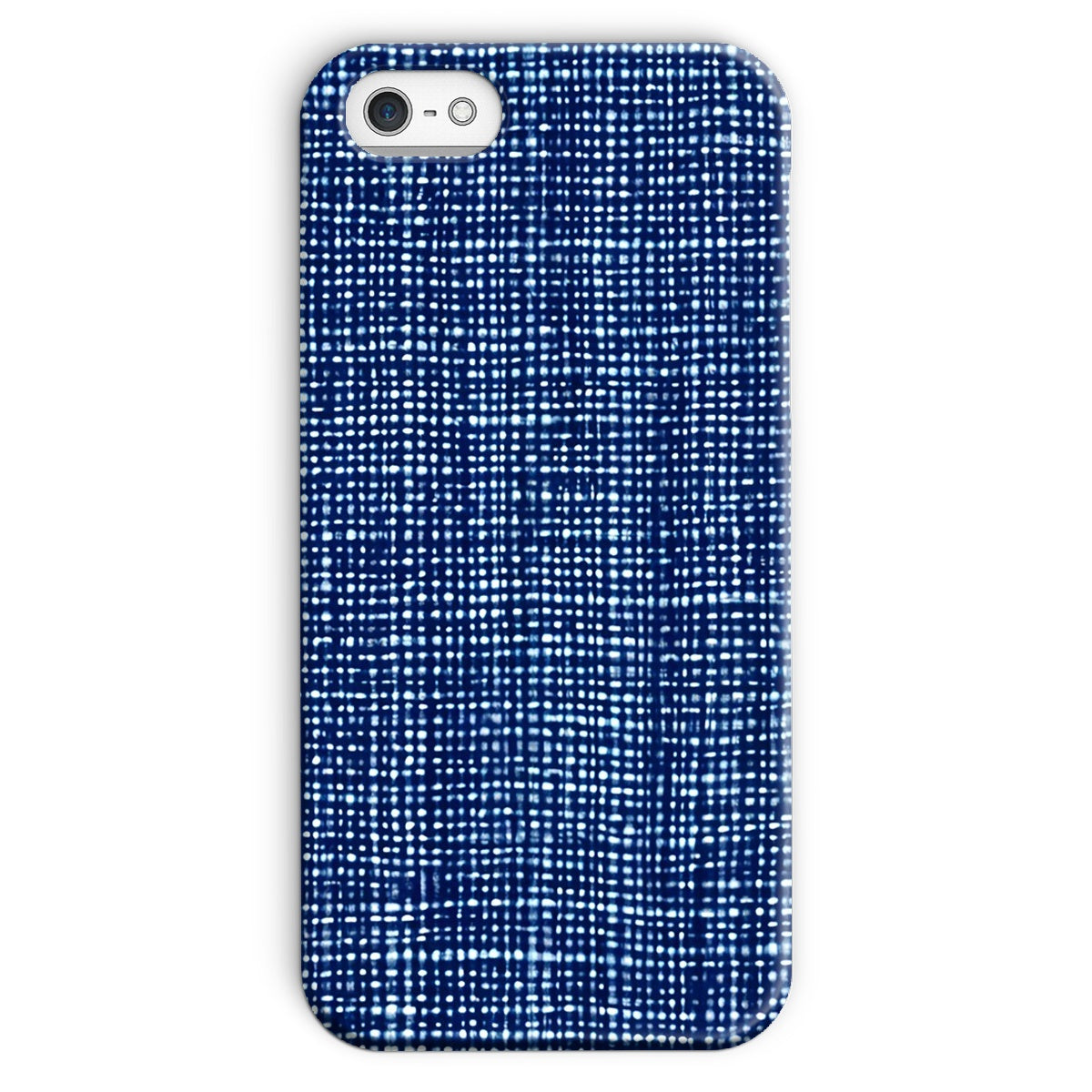 Royal Blue Jeans Snap Phone Case