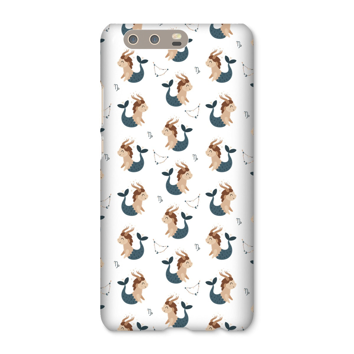 Capricorn Pattern Snap Phone Case