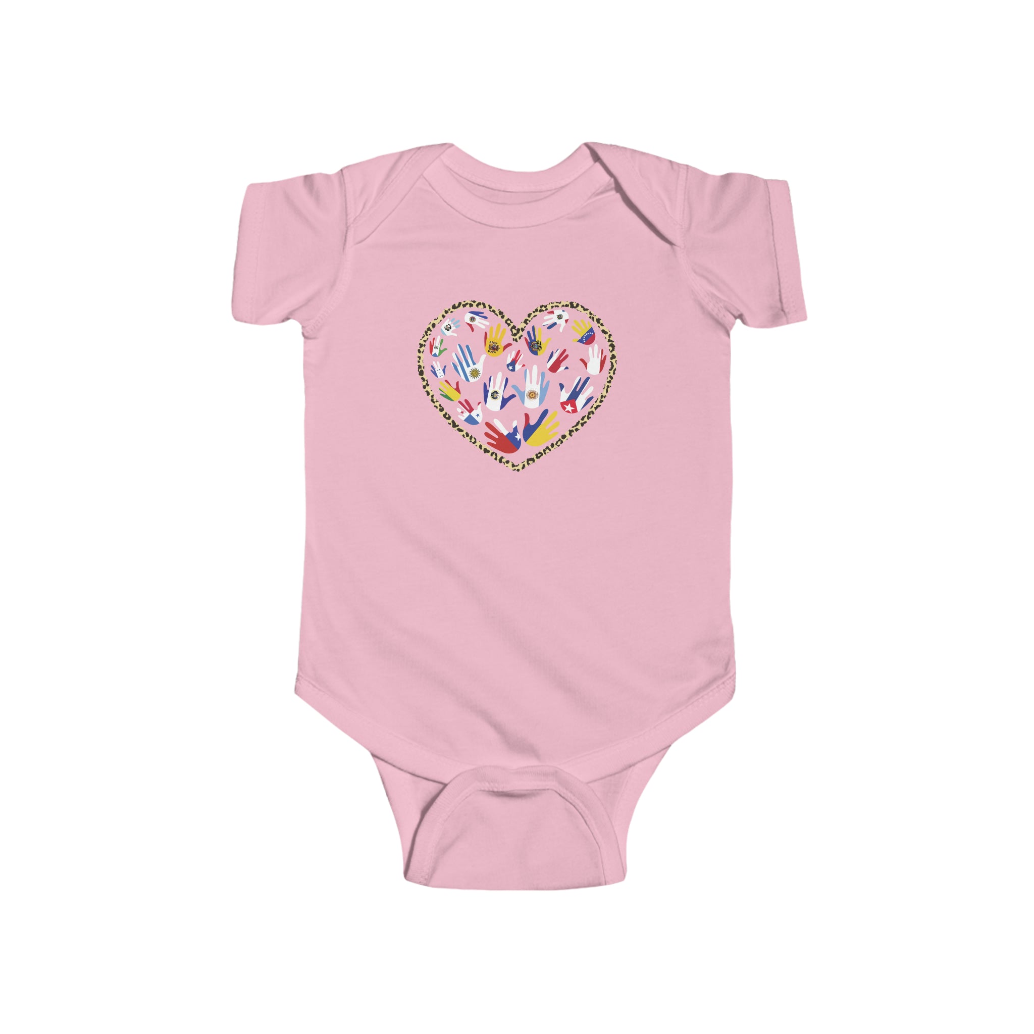 Hands in Heart - Hispanic Heritage Month Infant  Bodysuit