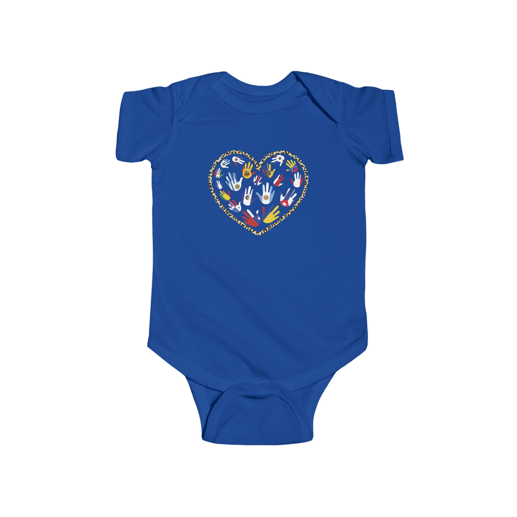 Hands in Heart - Hispanic Heritage Month Infant  Bodysuit
