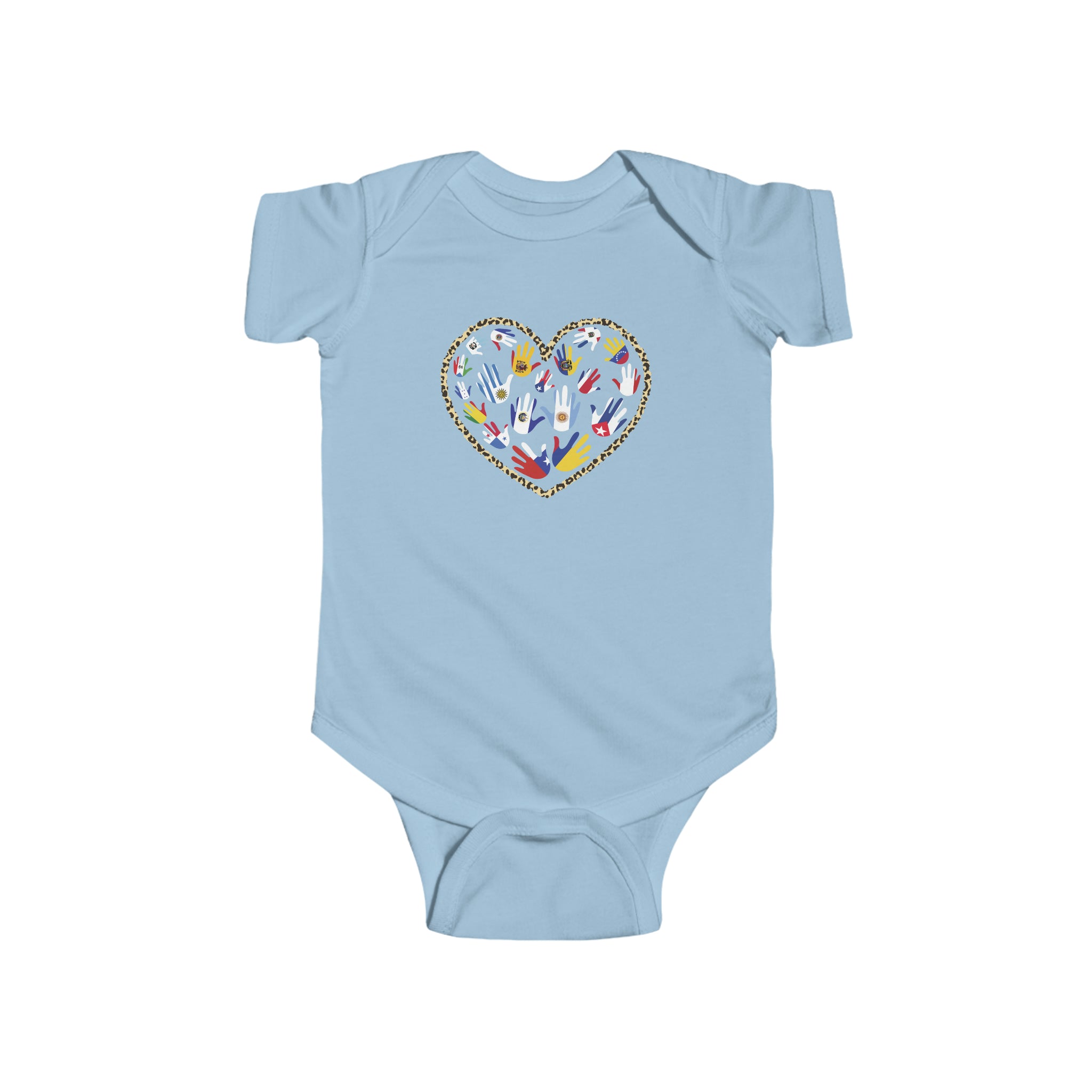 Hands in Heart - Hispanic Heritage Month Infant  Bodysuit