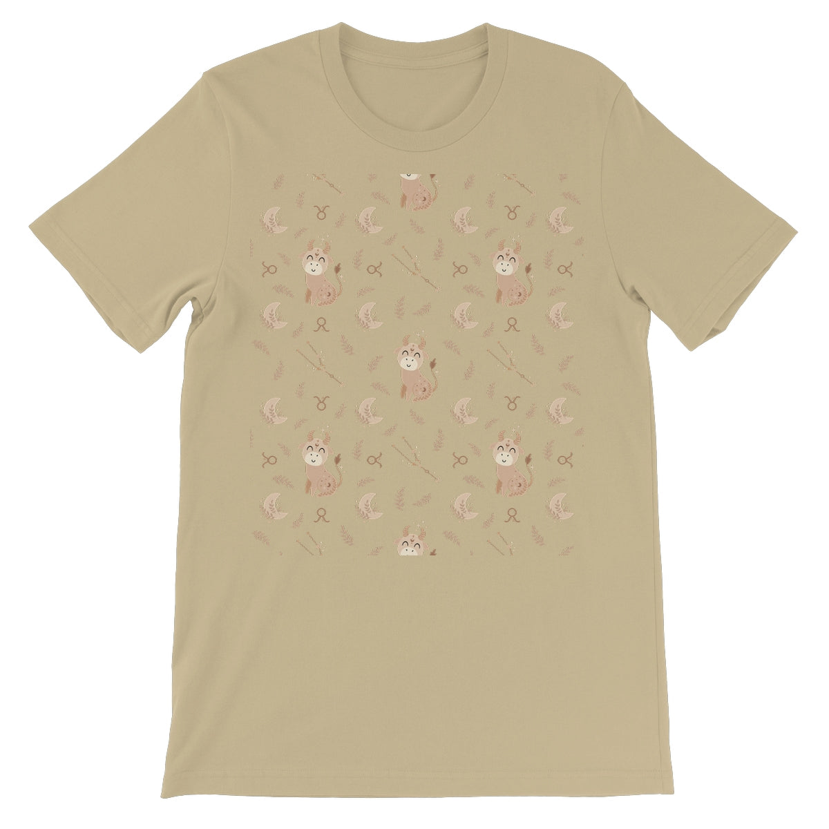 Taurus Pattern Unisex Short Sleeve T-Shirt