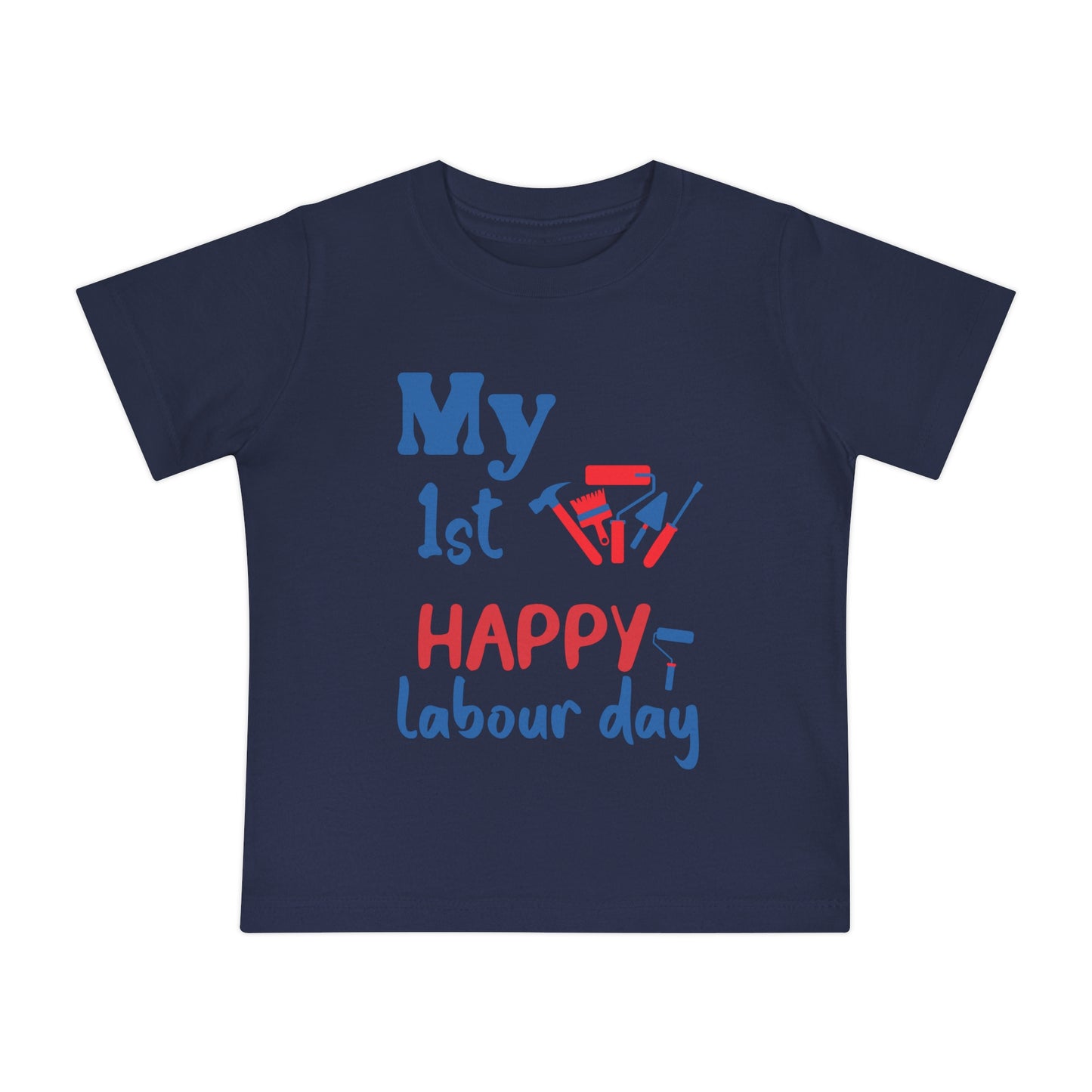 1st Labour Day Baby Short Sleeve T-Shirt