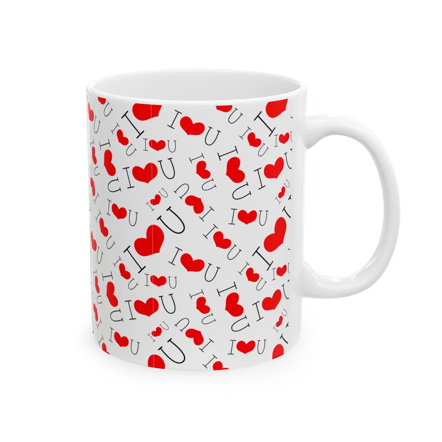 I Love You Ceramic Mug 11oz