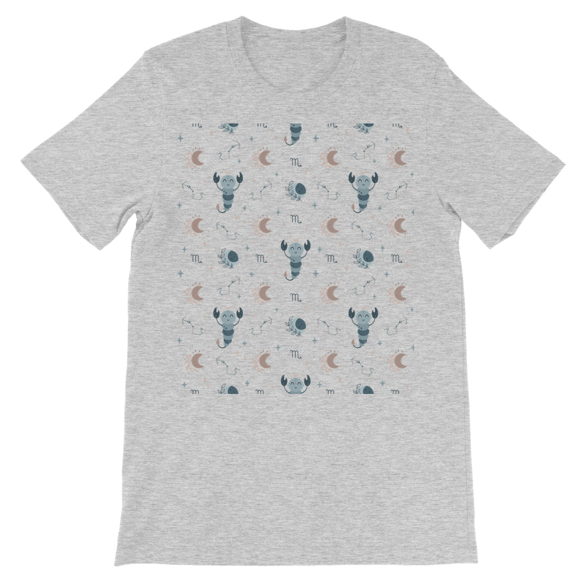 Scorpio Pattern Unisex Short Sleeve T-Shirt