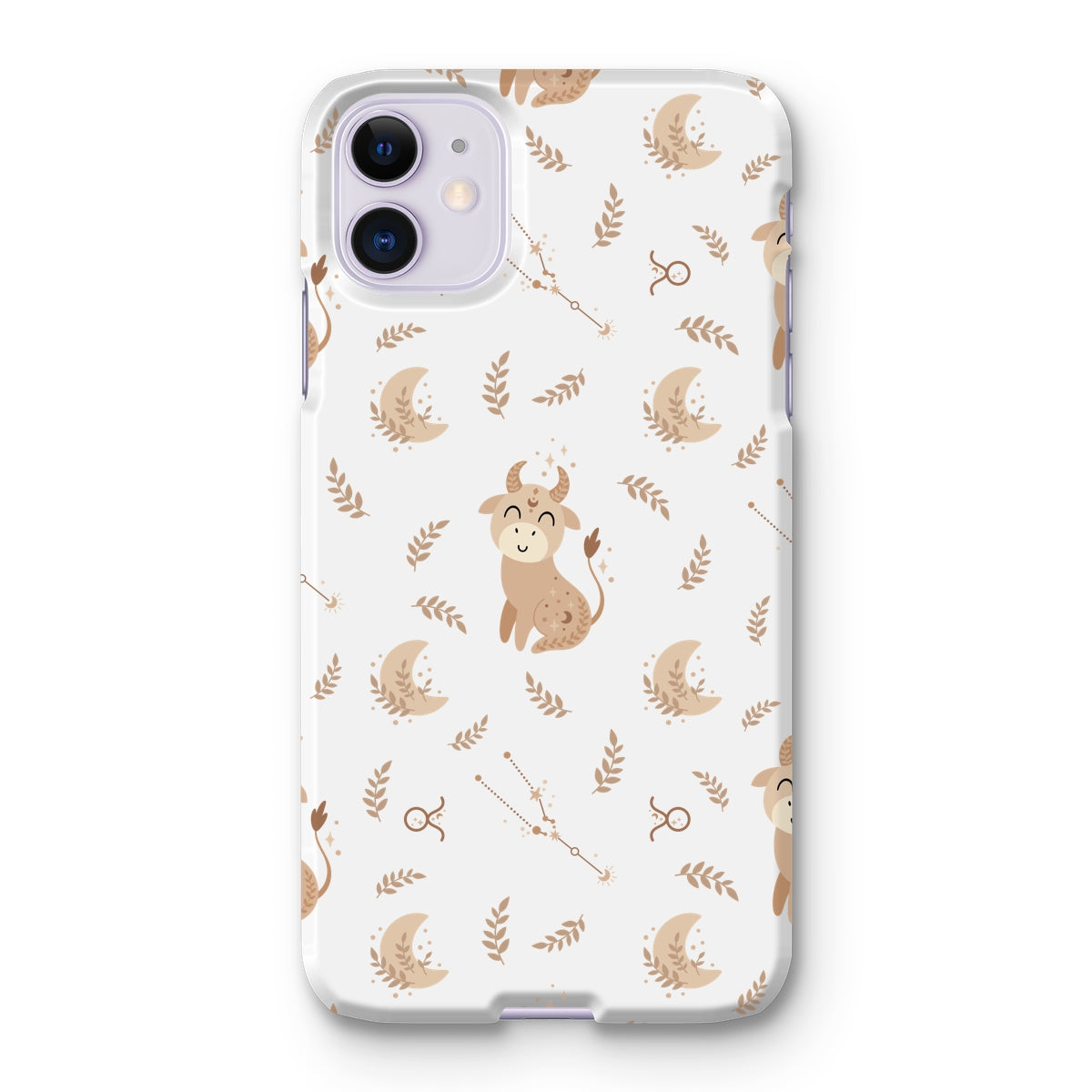 Taurus Pattern Snap Phone Case