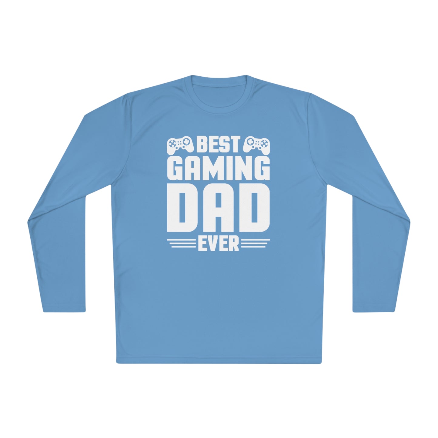 Best Gaming Dad Ever, Gaming Dad Tee, Gamer Dad, Dad Tee, Unisex Lightweight Long Sleeve Tee