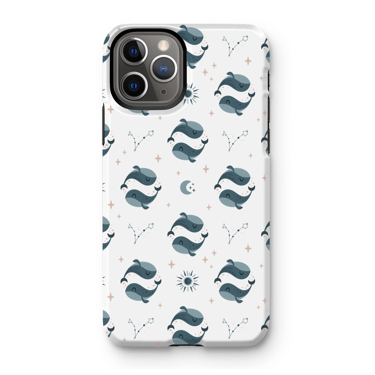 Pisces Pattern Tough Phone Case