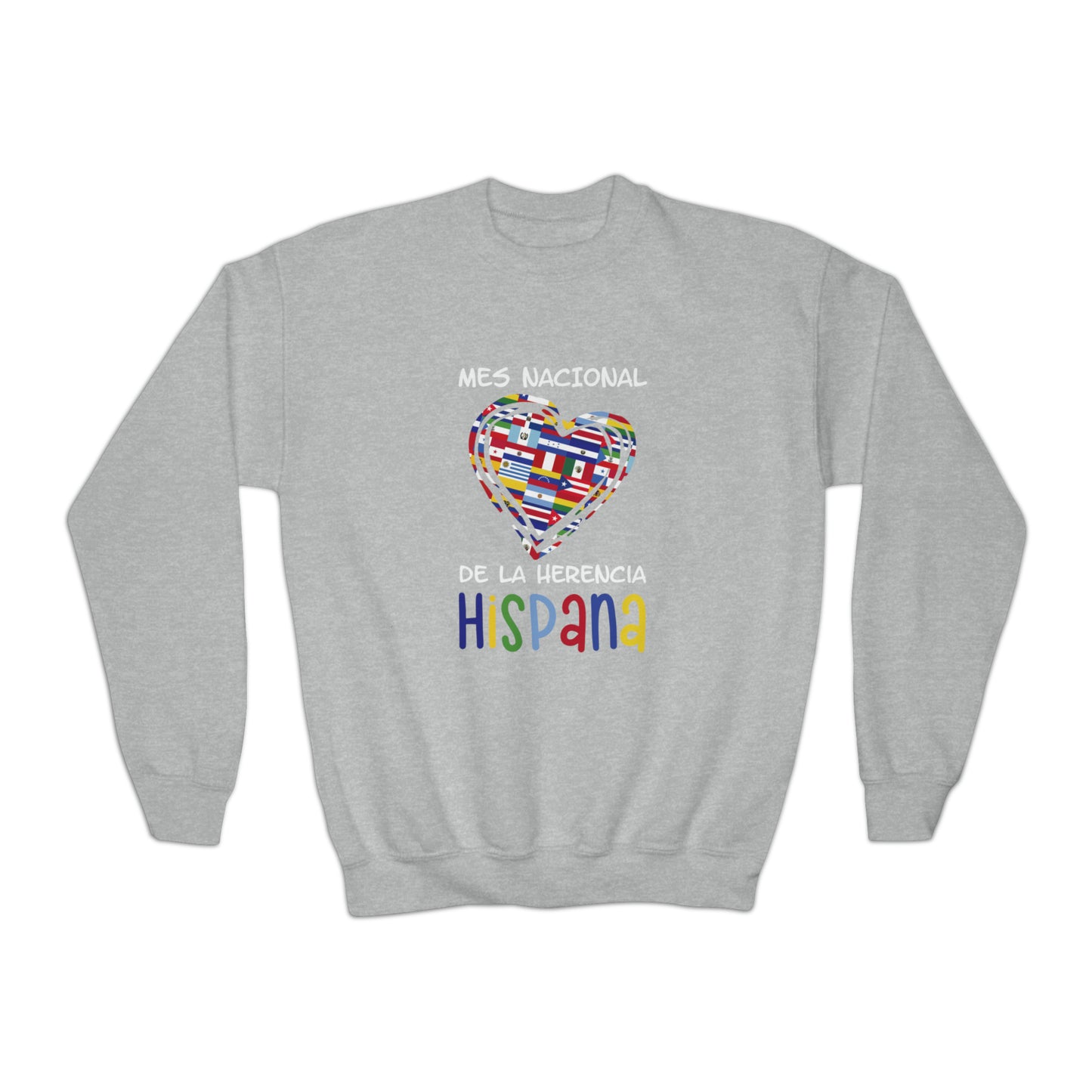 Hispanic Heritage Month Youth Crewneck Sweatshirt