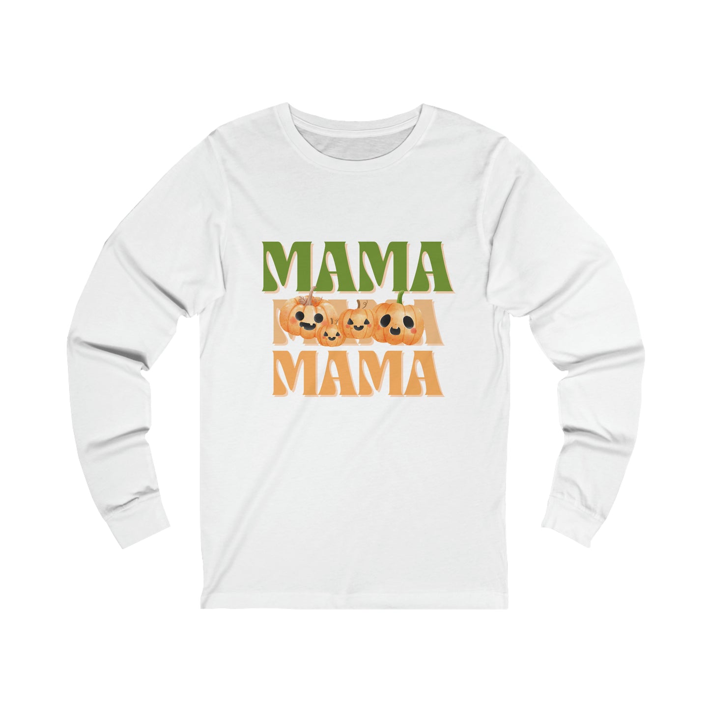 Mama Pumpkin Unisex Jersey Long Sleeve Tee