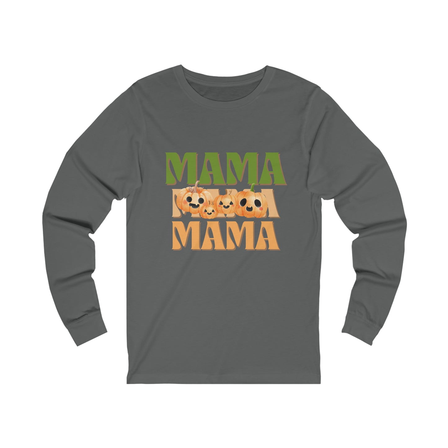 Mama Pumpkin Unisex Jersey Long Sleeve Tee