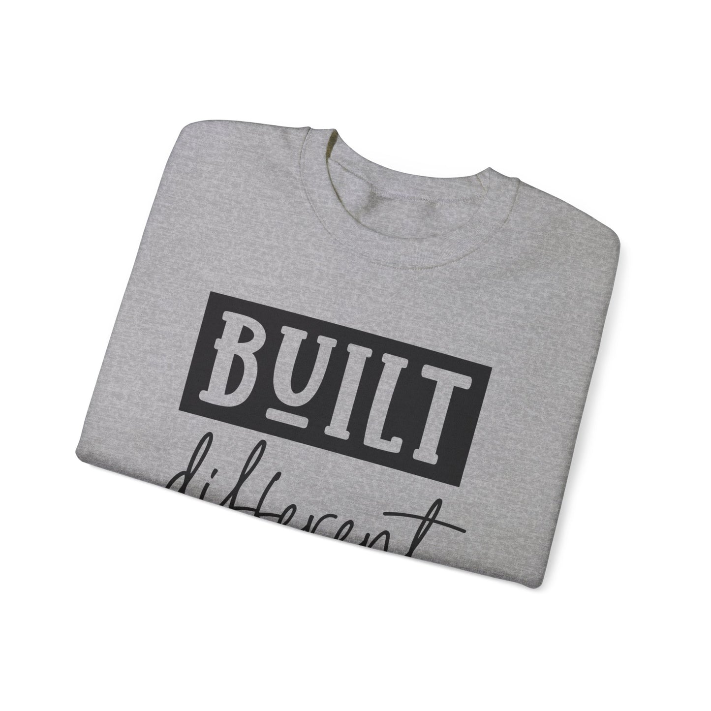 Built Different & Don't Apologise, Unisex Heavy Blend™ Crewneck Sweatshirt