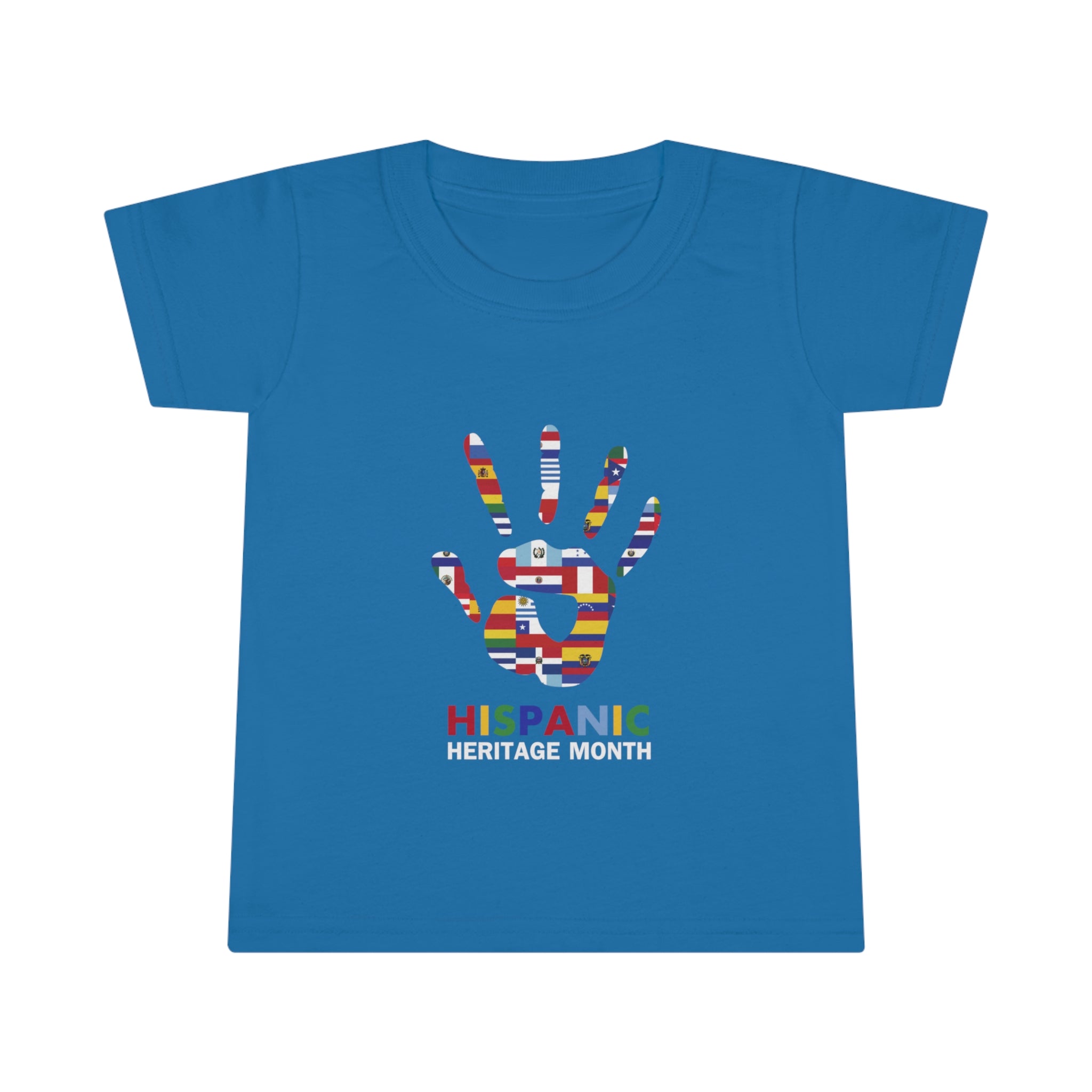 Flag Handprint - Hispanic Heritage Month Toddler T-shirt