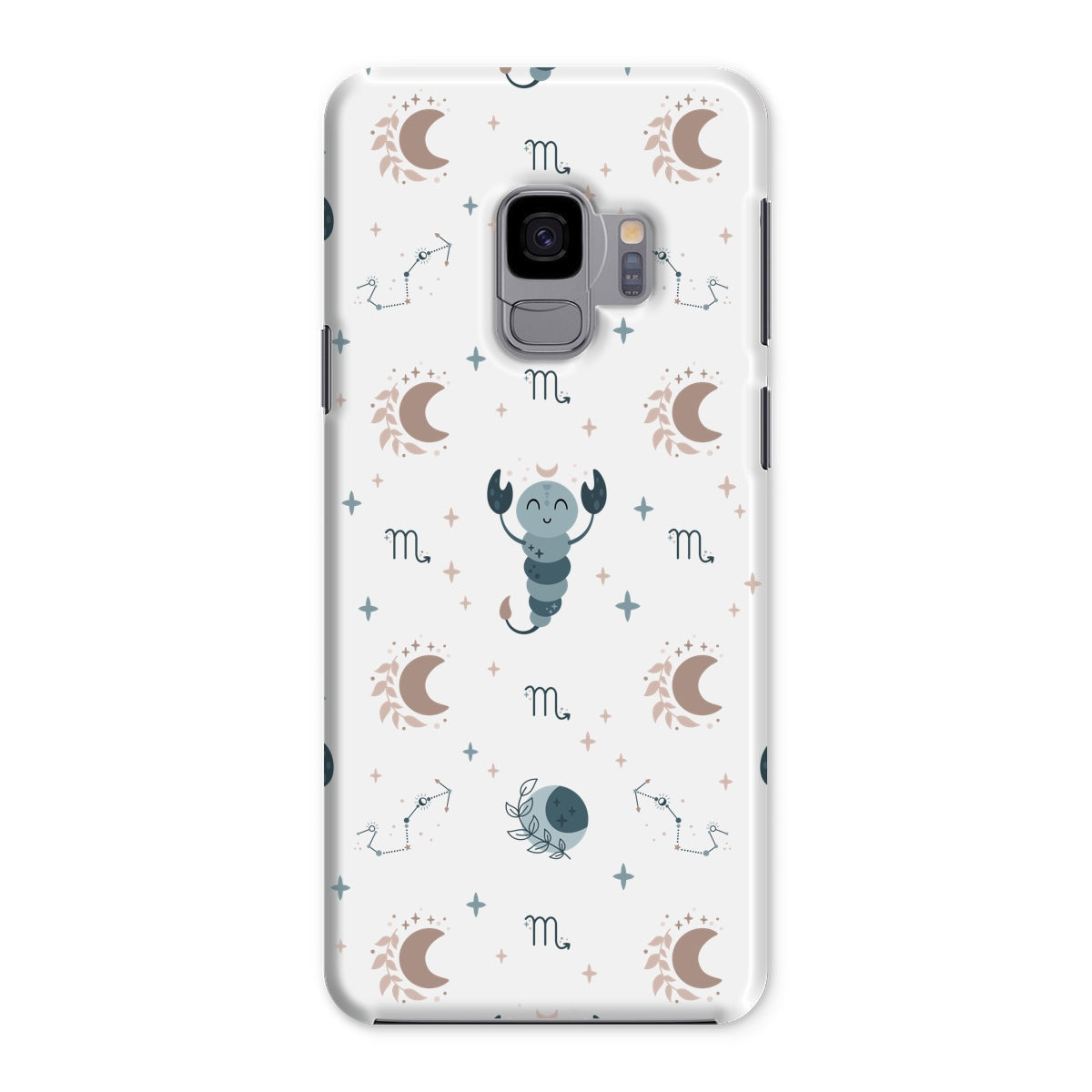 Scorpio Pattern Snap Phone Case