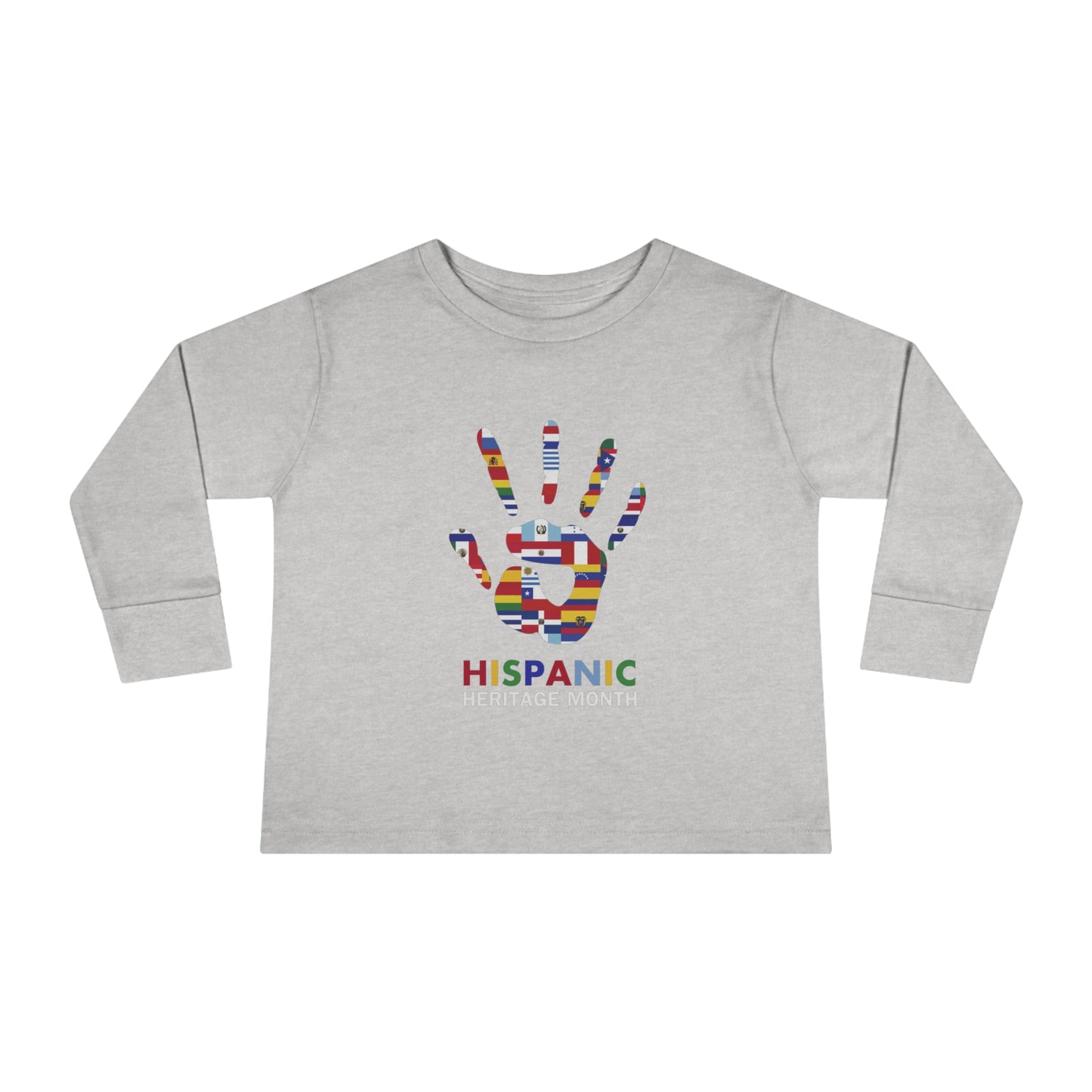 Hispanic Heritage Month Toddler Long Sleeve Tee