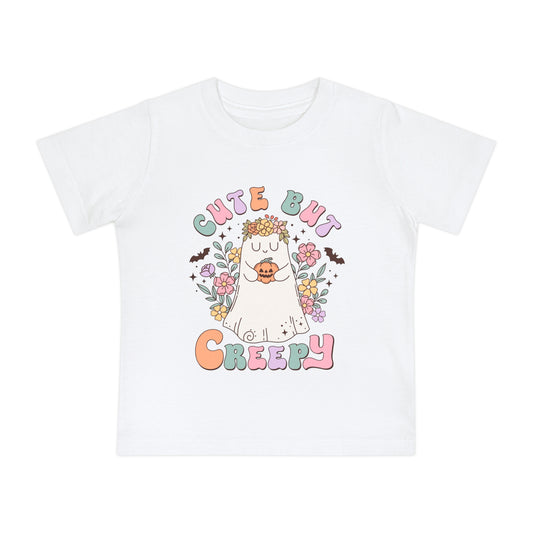 Cute But Creepy Baby Short Sleeve T-Shirt