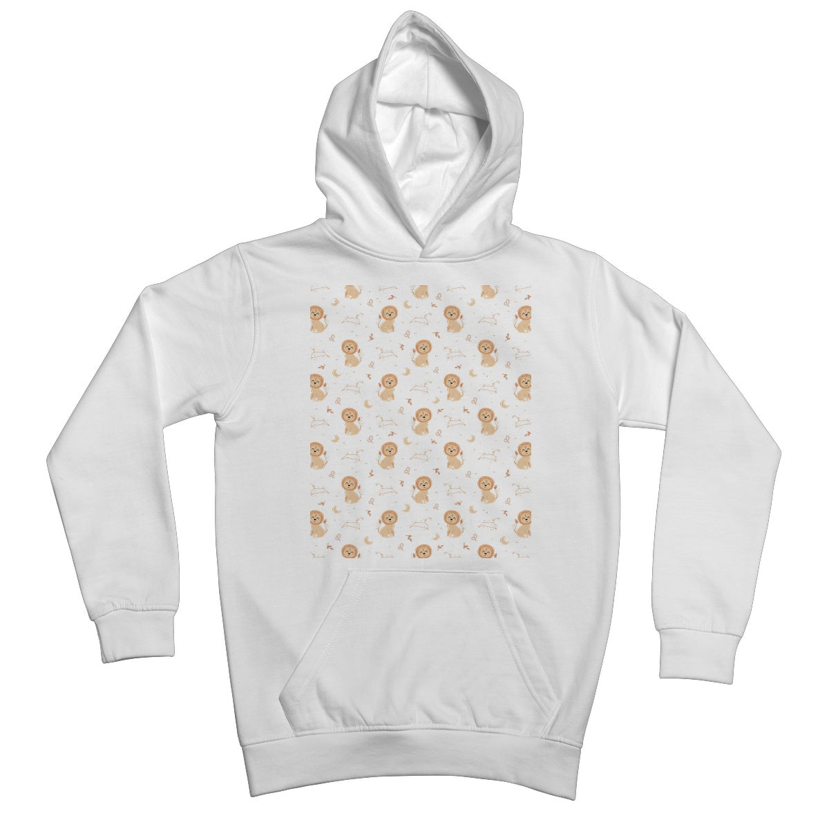 Leo Pattern Kids Hoodie