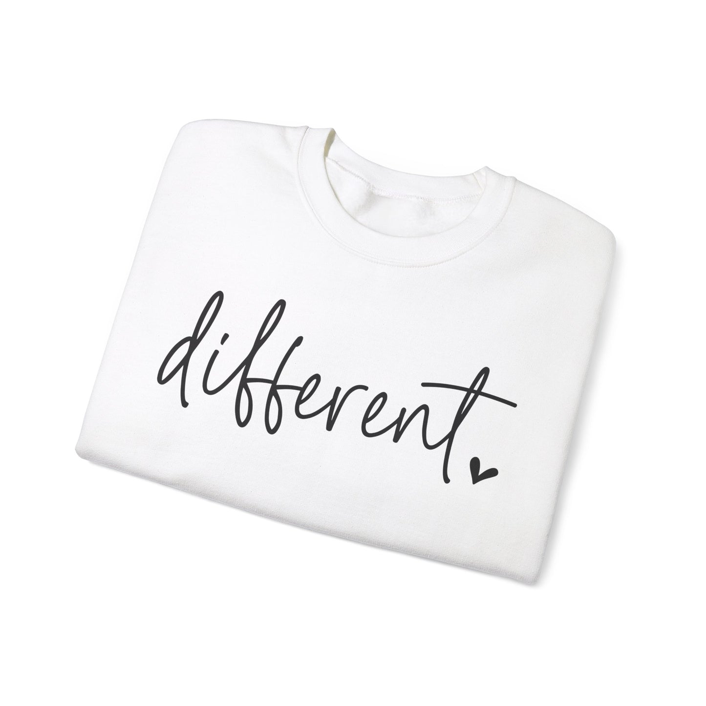 Different & Don't Apologise, Unisex Heavy Blend™ Crewneck Sweatshirt