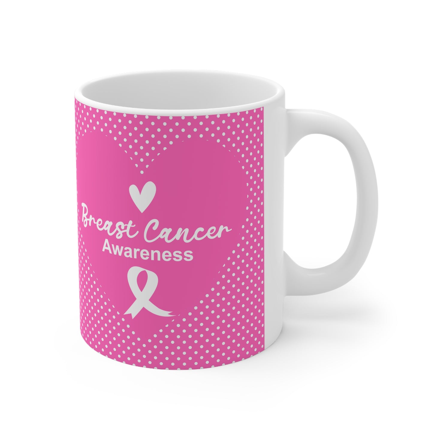 Breast Cancer Awareness Ceramic Mug 11oz