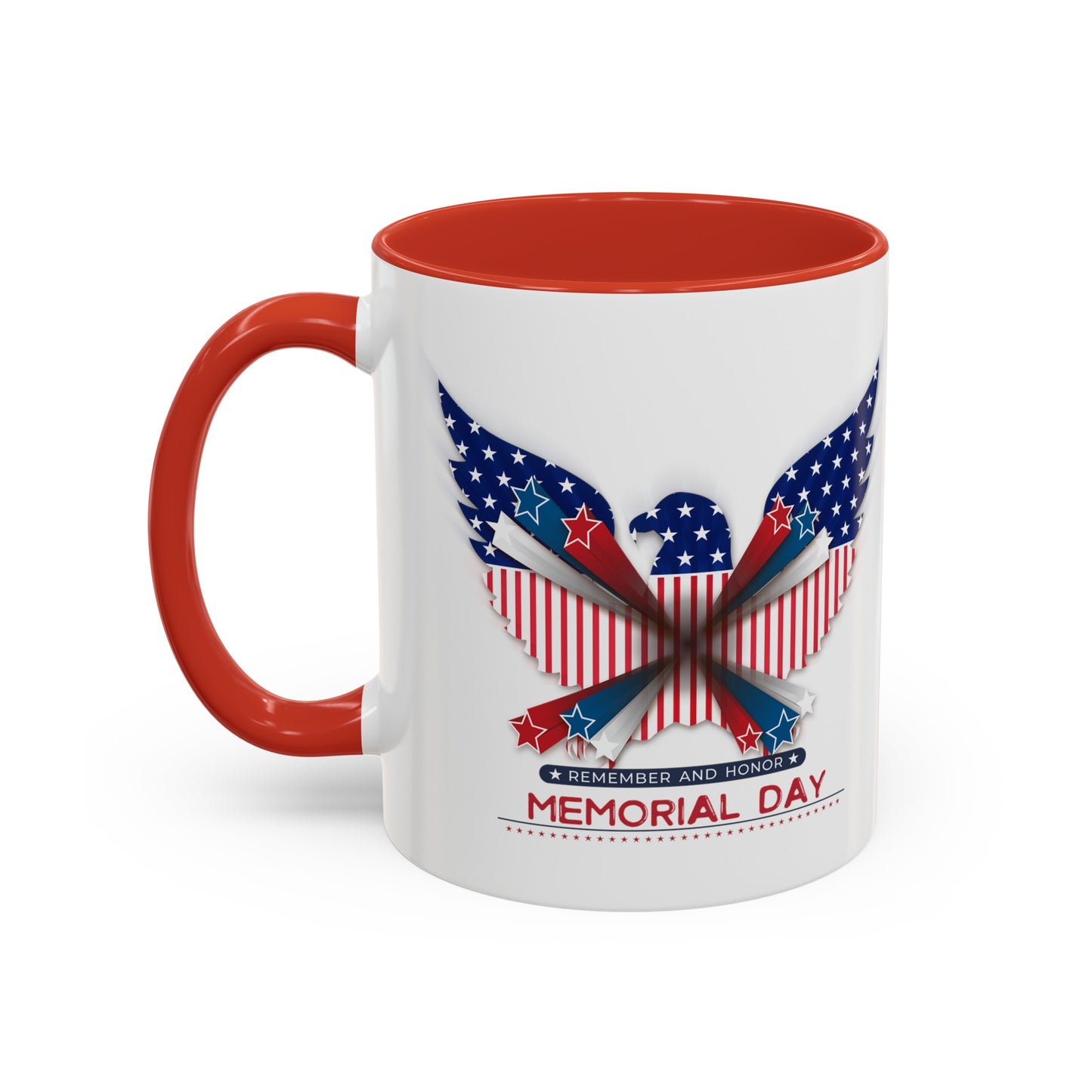 Memorial Day Accent Coffee Mug, 11oz