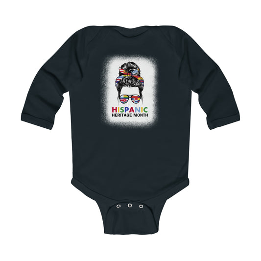 Hispanic Heritage Month Infant Long Sleeve Bodysuit