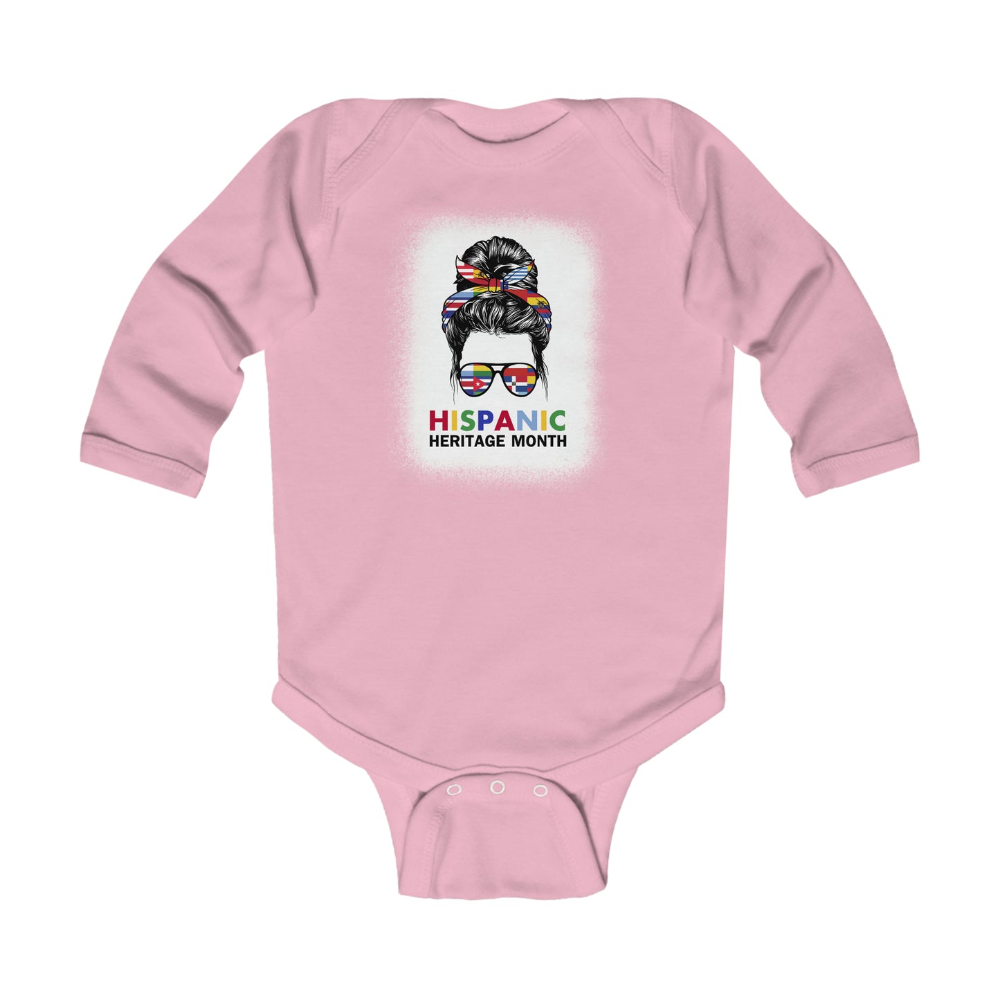 Hispanic Heritage Month Infant Long Sleeve Bodysuit