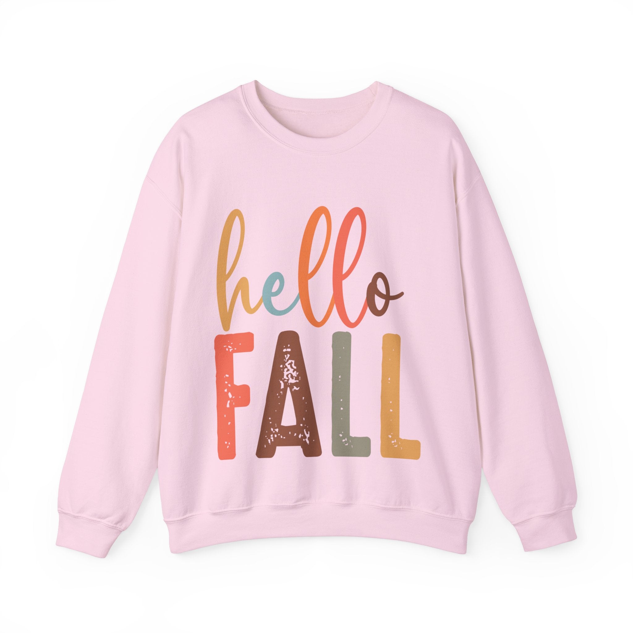 Hello Fall, Hellow Fall Sweatshirt,  Unisex Heavy Blend™ Crewneck Sweatshirt
