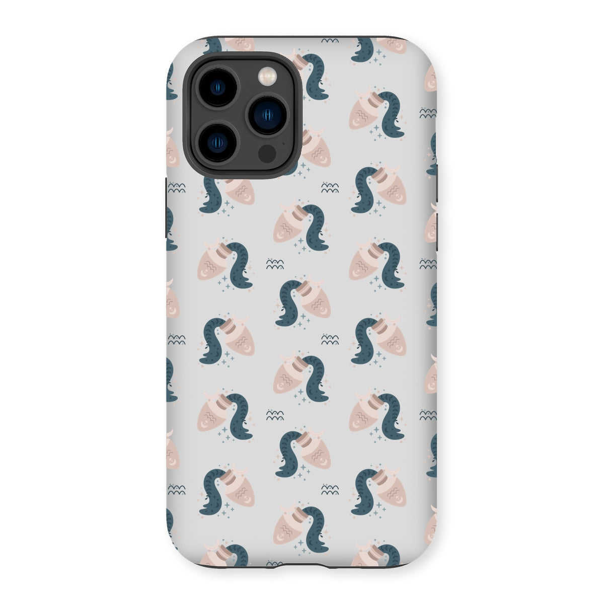 Aquarius Pattern Tough Phone Case