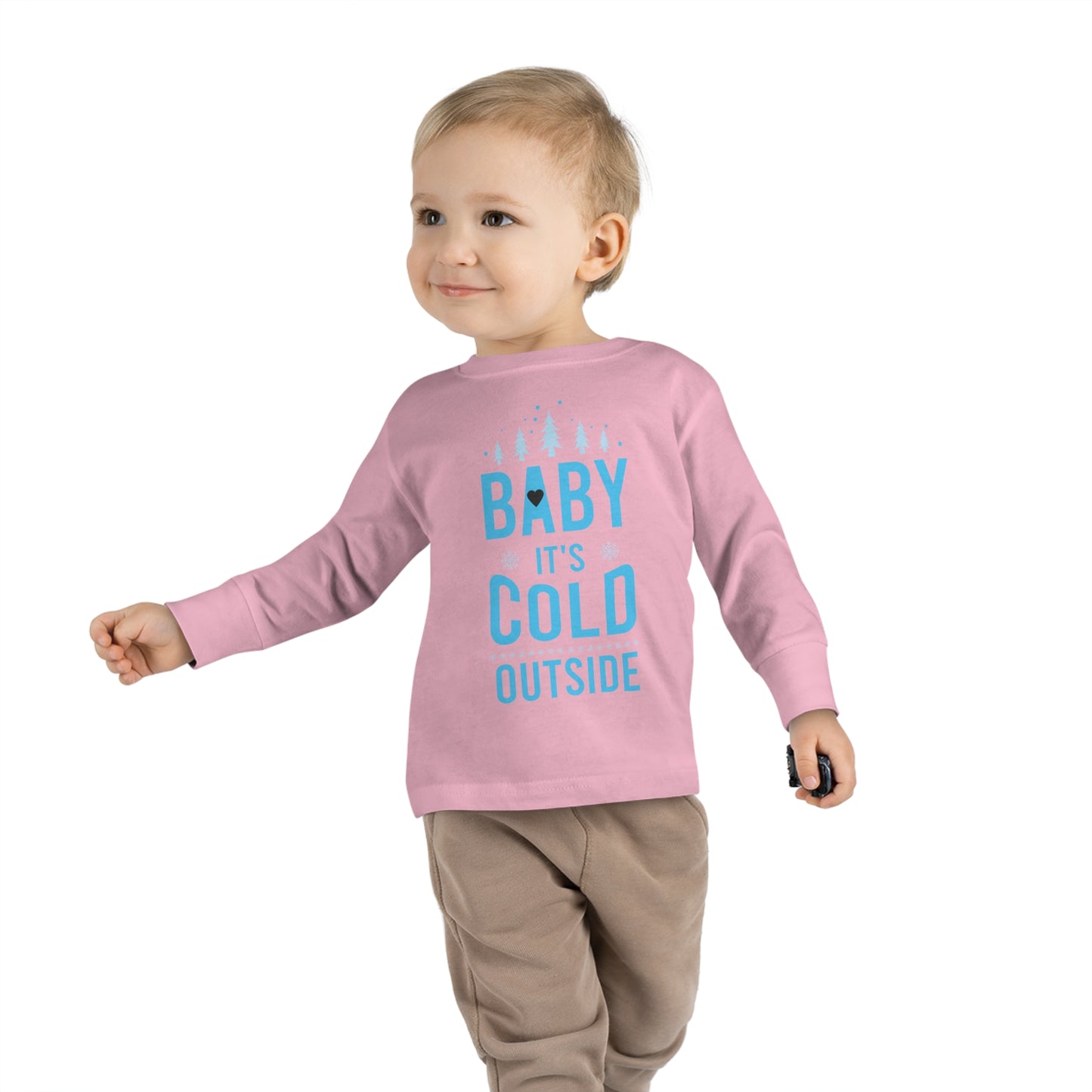 Baby it's Cold Outside Toddler Long Sleeve Tee