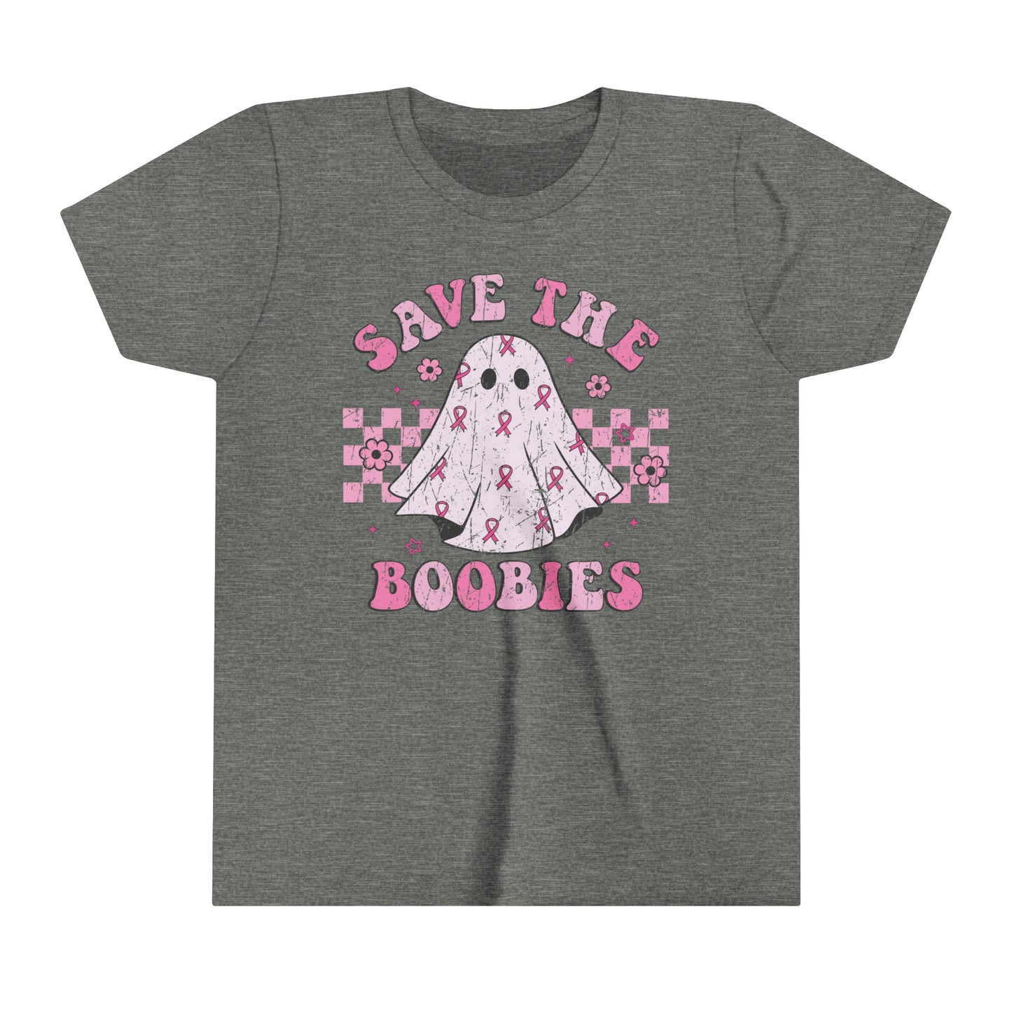 Save The Boobies Youth Short Sleeve Tee