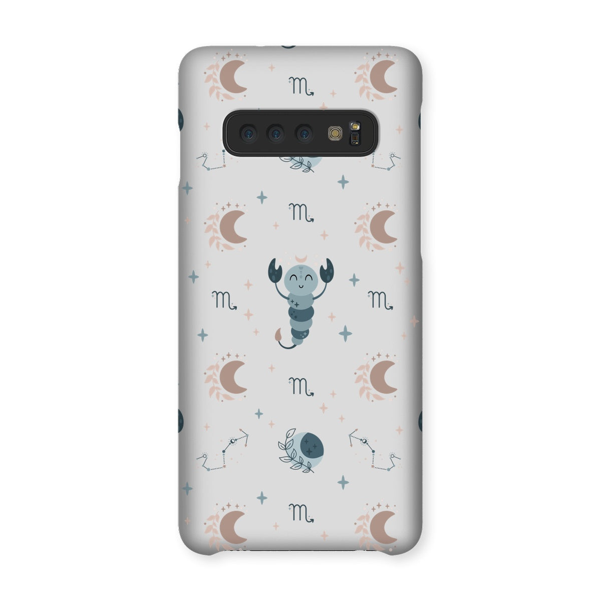 Scorpio Pattern Snap Phone Case