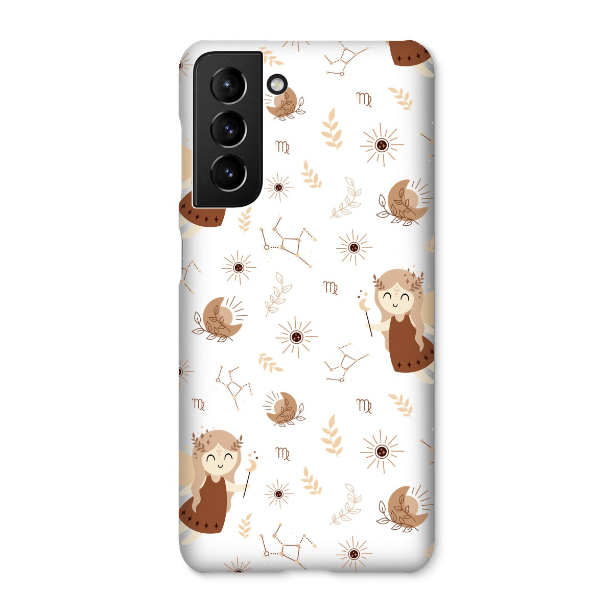 Virgo Pattern Snap Phone Case