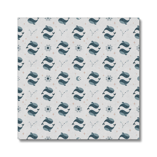 Pisces Pattern Canvas