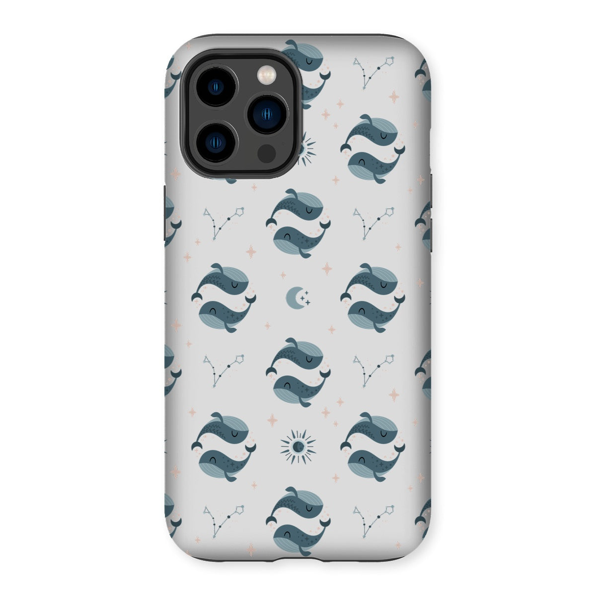 Pisces Pattern Tough Phone Case