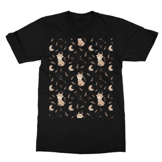 Taurus Pattern Softstyle T-Shirt